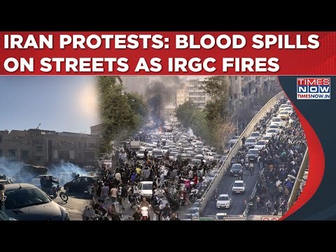 Iran Protests: Blood Spills On Streets As IRGC Fires At Protesters Amid ‘End KHAMENEI Regime’ Calls