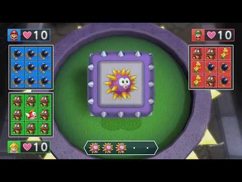 Mario Party 10 - Mario vs Luigi vs Peach vs Daisy vs Bowser - Whimsical Waters