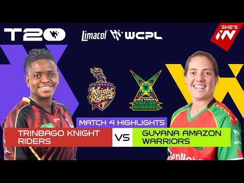 Highlights | Guyana Amazon Warriors Womens vs Trinbago Knight Riders Women | WCPL 2026