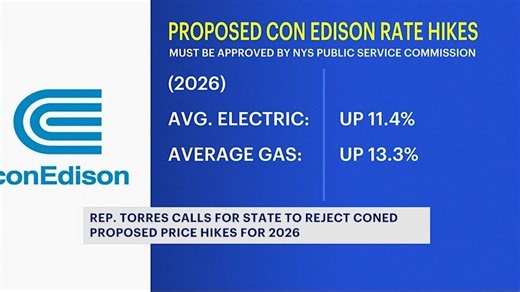 Rep. Ritchie Torres calls on state commission to reject Con Edison proposed rate increases - NewsBreak