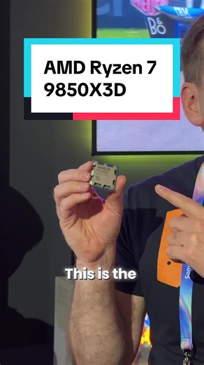 Hands on with the @AMD Ryzen 7 9850X3D at #ces2026 #amdryzen #techtips #tiktoklearningcampaign #tonytechbytes