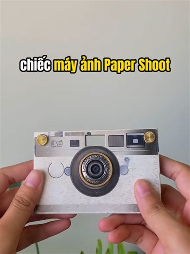 Máy ảnh giấy Paper Shoot: Chất lượng hình ảnh vượt trội