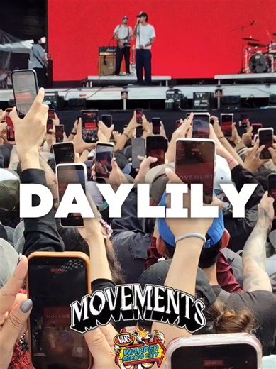 Movements - Daylily Live at Vans Warped Tour México