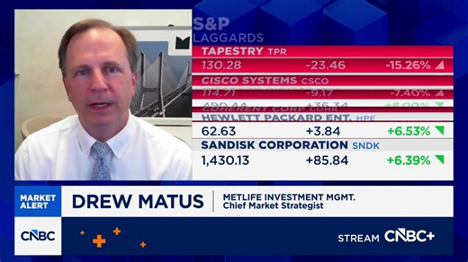 Watch CNBC's full interview with MetLife's Drew Matus