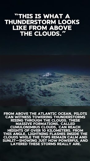 A Storm From Above the Clouds