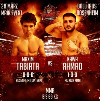 Maxim Tabirta vs. Hussein Salih, Rumble Cage Series | MMA Bout | Tapology