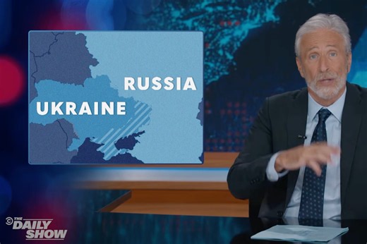 Jon Stewart tears into Trump’s Russian deal as Ukraine crisis deepens
