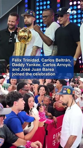 NBA champion José Alvarado returned home to a hero's welcome in Puerto Rico | NBC New York