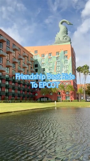 Friendship Boat Ride From The Dolphin Hotel to EPCOT | Walt Disney World Transportation
