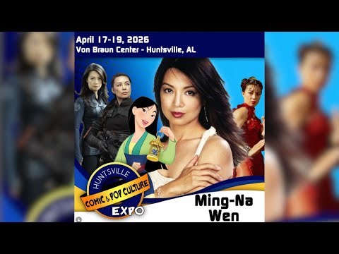 Ming-Na Wen | Huntsville Pop Culture Expo 2026 | Panel A #cnageeks