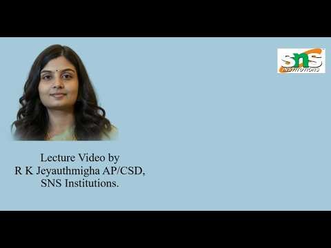 A Lecture Video on Computer Systems and Operating Systems|R K Jeyauthmigha|SNS Institutions
