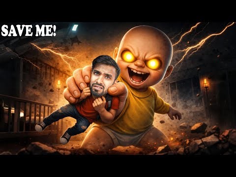EVIL HORROR BABY IS BACK WITH NEW POWERS - TECHNO GAMERZ - BABY IN YELLOW