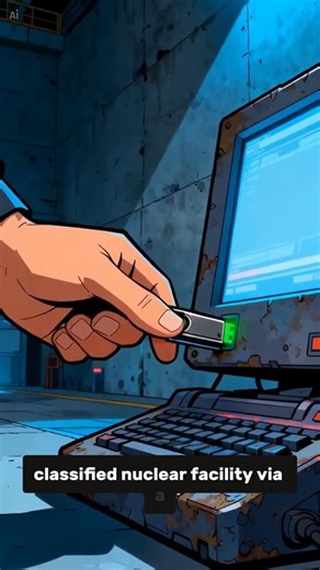 The first computer virus to cause REAL destruction 💻💥#shorts #techfacts #cybersecurity #factflow