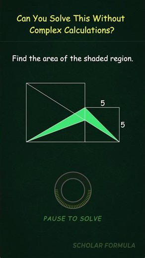Parallel Lines Make This So Easy! ✨#geometry #shorts