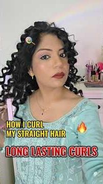How to Curl hair at home Quickly