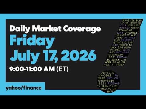 Yahoo Finance Live: Nasdaq futures hammered by chips sell-off, Dow and S&P 500 futures fall