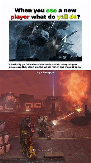 What do helldivers do when they see a beginner - Helldivers 2