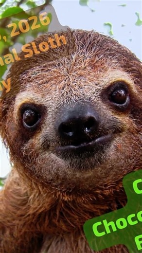 International Sloth Day October 20, 2026