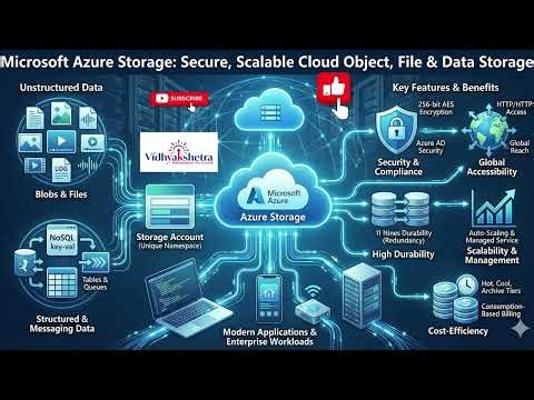 Microsoft Azure Storage Explained | Complete Summary with Real-World Use Cases