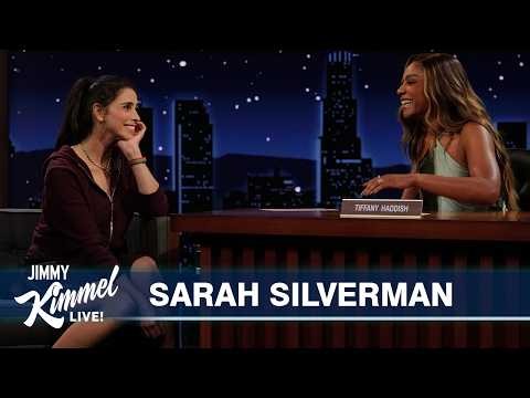 Sarah Silverman on Friendship with Tiffany Haddish, Going to Her Bat Mitzvah & Helping Her Find Love