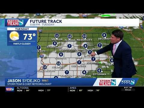 Iowa weather: Summer-like warmth on the way out with cooler, rainier weather returning