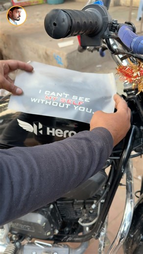 Bike Sticker…♦️ #shorts #trendingshorts #newsticker #bikesticker