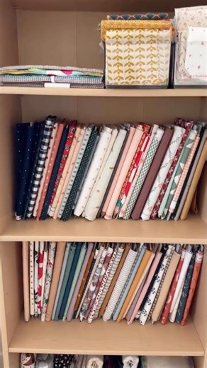 Hack For Storing Your Fabric