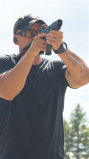 The P365-FLUX blends pistol speed with PDW stability and serious performance. | SIG SAUER