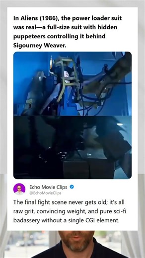 Aliens 1986 Power Loader Was a Real Full-Size Suit Controlled by Hidden Puppeteers