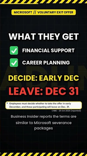 Microsoft Offers 60,000 Workers a Voluntary Exit: Kinder Than Layoffs?