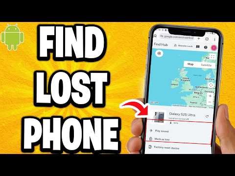 How to Find Lost or stolen Android Phone (Best Method)