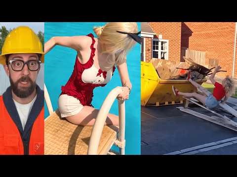 Construction Fails & Funny Jobsite Moments Caught on Camera #construction #comedy #workers #13