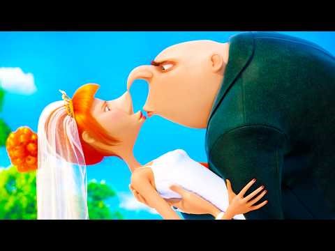 Gru & Lucy's Wedding Scene | DESPICABLE ME 2 (2013) Movie CLIP 4K