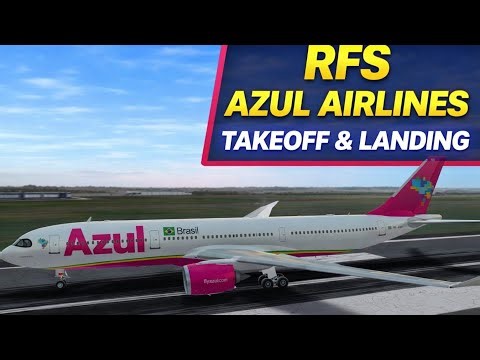 Azul Airlines Takeoff & Landing | Full Flight Experience 4K