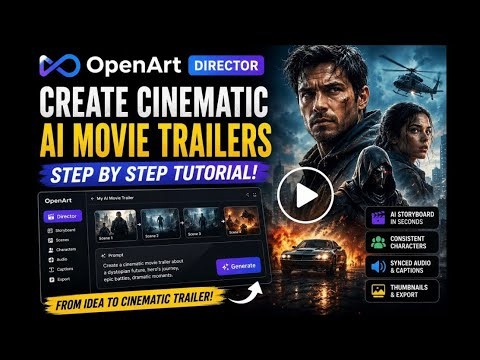 OpenArt Director AI Tutorial: Create a Cinematic Trailer in Minutes