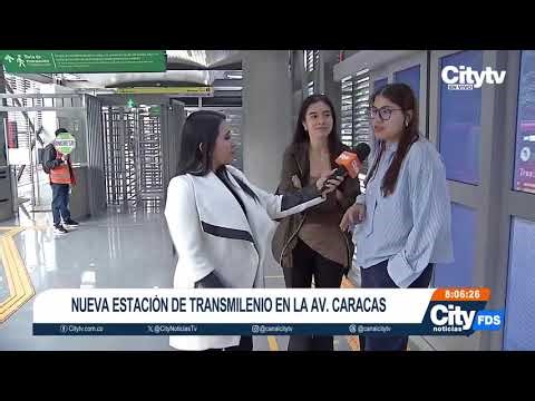 Nueva estación de Transmilenio en la av. Caracas | CityTv