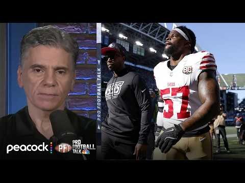 Dre Greenlaw suspended one game for headbutting Ernest Jones IV | Pro Football Talk | NFL on NBC