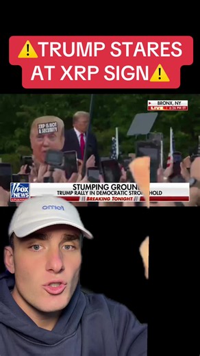 ⚠️TRUMP STARES AT XRP SIGN⚠️ What do you guys think about this?!?! Use code “DYL” on kalshi for a $50 bonus on the world’s best prediction market. #xrp #xrparmy #xrpcommunity #ripple #mystery