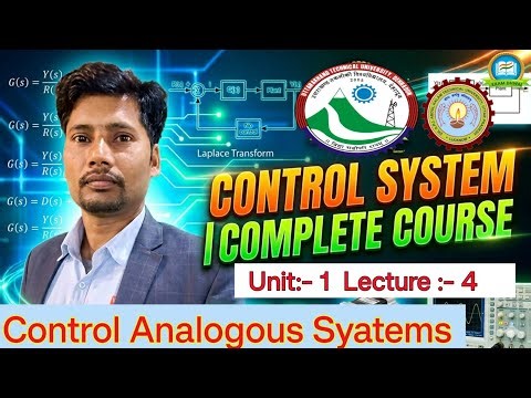 control system unit-1| control system analogous system |control system mechanical to electrical #utu