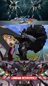 GFAS-X1 Destroy Gundam Gameplay | PS2 #gaming #ps2 #reels #gundam #nostalgia #pcsx2