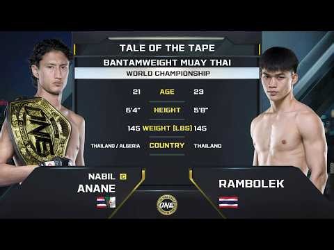 UNREAL UPSET 😱🔥 Nabil Anane vs. Rambolek | Muay Thai Full Fight