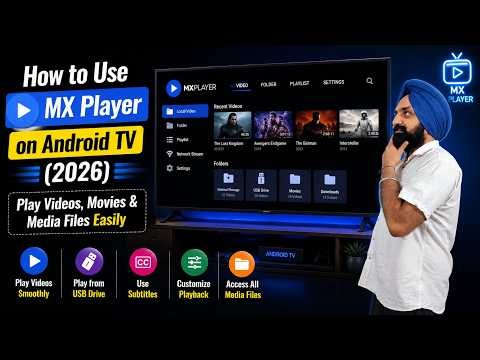 How to Use MX Player on Android TV (2026) | Play Videos, Movies & Media Files Easily