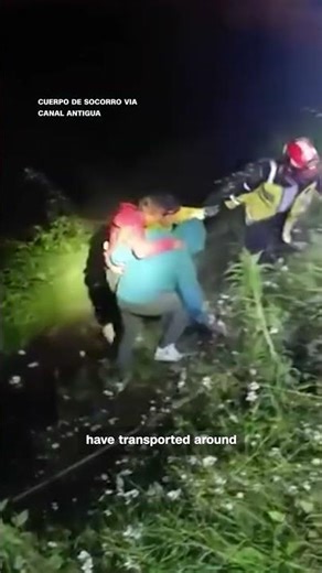 Bus plunges into ravine in Guatemala