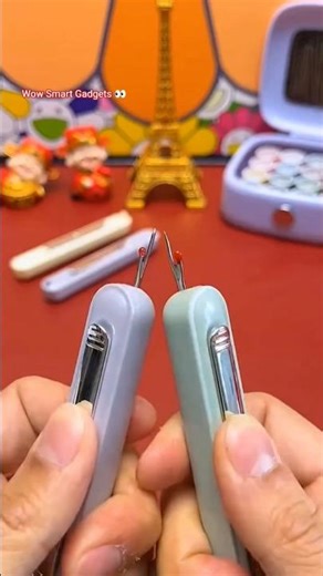 "Transform Your Sewing Game! The Ultimate Needle Threader You'll Ever Need! 🧵✨"
