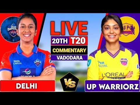 Live: Delhi Capitals Women vs UP Warriorz Women, 20th T20I WPL 2026, Live Score & Commentary
