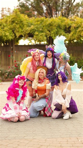 MY LITTLE PONY FANDOM RIIIIISE 💖🦄 @My Little Pony @Hasbro Games Twilight Sparkle: 🙋‍♀️ Rainbow Dash: @𝘈𝘵𝘩𝘦𝘯𝘢 Pinkie Pie: @Phoebe/Berry Rarity: @Shay🦊 Applejack: @Halcybella on IG, YT, SC Fluttershy: @alexa_nicole444 on IG Filmed by Bella’s husband 🙏 Thank you Bella for making the wings and @Dylan Grimes for making the crown! ✨ . #mylittlepony #mylittleponycosplay #twilightsparkle #rainbowdash #fluttershy