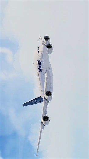 👉 ☁️🛬 A380 Lufthansa | DESCENDING FROM CRUISE LEVEL! 😱🔥 | Aerofly FS