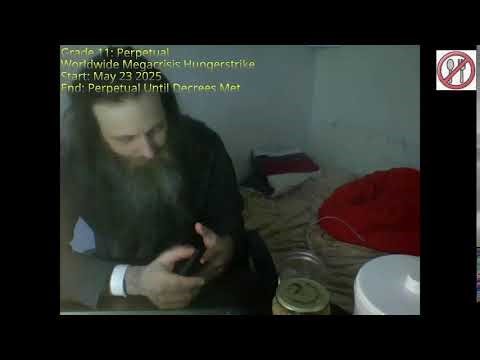 Grade 11:Part 582 Worldwide Megacrisis Hungerstrike+ Edmonton Courthouse #3 (Day 305)