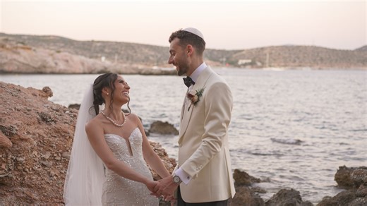 Elegant Jewish Wedding in Greece | Athens Riviera Film