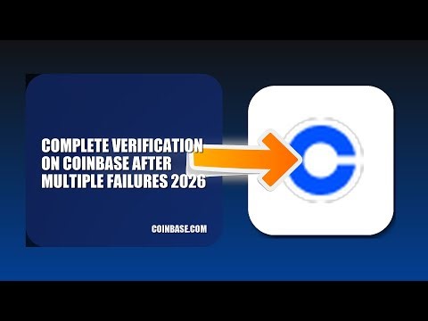 How To Complete Verification On Coinbase After Multiple Failures 2026 (STEP BY STEP)